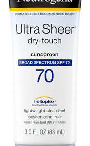 Loção Protetora Solar Neutrogena Ultra Sheer De Toque Seco