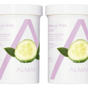 Almofadas Removedoras De Maquiagem Para Os Olhos Almay Aloe