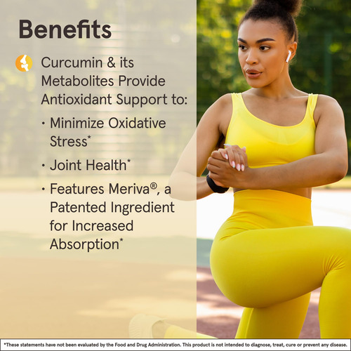 Suplemento Jarrow Formulas Curcumina Fitossoma 500 Mg 120 Cá - Imagem 4