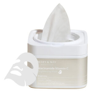 Máscara Facial Mary & May Niacinamida Vitamin C Brightening