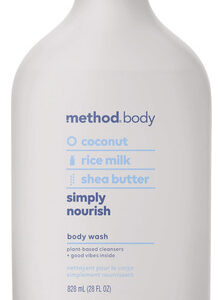Método De Lavagem Corporal Simply Nourish 828 Ml Sem Paraben
