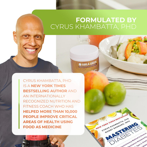 Suplemento Amla Green Amla Powder Superfood Com Tempero De A - Imagem 2