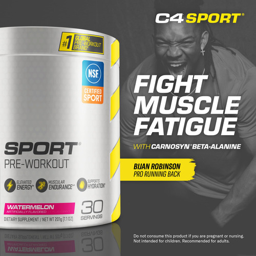Pó Pré-treino Cellucor C4 Sport Watermelon 30 Porções - Imagem 3