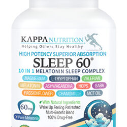 Sleep Aid Kappa Nutrition Sleep 60 Com 60 Mg De Melatonina 6