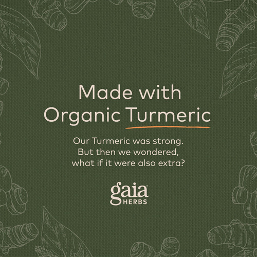 Suplemento Gaia Herbs Turmeric Supreme Extra Strength 60 Cáp - Imagem 5