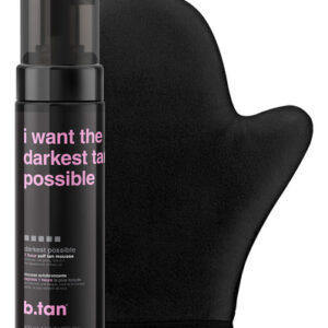 Kit De Autobronzeador B.tan Dark Darkest Mousse De Bronzeame
