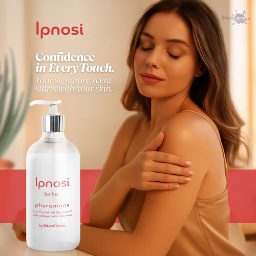 Creme Corporal Com Feromônio Ipnosi Para Mulheres Hidratante - Imagem 5
