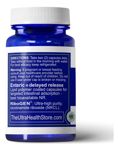 Ribosídeo De Nicotinamida (nr) De Melhor Valor 300 Mg Novas - Imagem 5