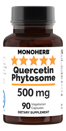 Suplemento Monoherb Quercetina Fitossoma 500 Mg - 90 Cápsula
