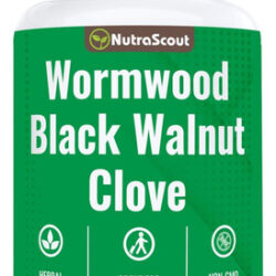 Wormwood Nutriscout Walnut & Clove Complex Preto Limpeza