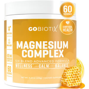 Glicinato De Magnésio Em Pó Gobiotix 420mg 60 Porções