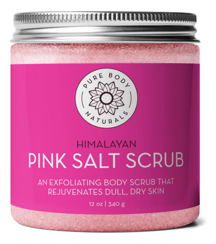 Esfoliante De Sal Pure Body Naturals Himalayan 355 Ml Com Ól