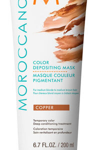 Máscara Depositora De Cor Moroccanoil Copper 200ml