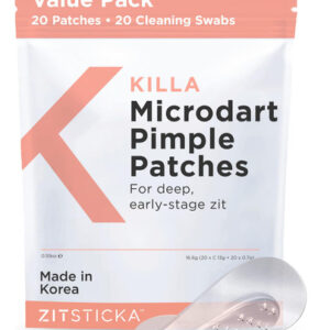 Adesivos De Acne Zitsticka Killa Para Rosto Com Microdardos