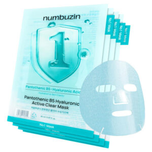 Máscara De Lençol Numbuzin No.1 Pantotênico B5 Hyaluronic Ac
