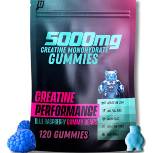 Gomas De Creatina Monohidratada Uncaged Performance 5g 120ct