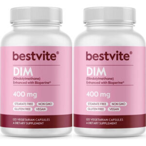 Bestvite Dim (diindolilmetano) 400 Mg Com Bioperina (240 Cáp