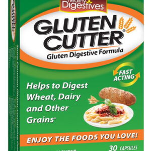 Suplemento Digestivo Saudável Glúten Cutter Enzyme 30 Cápsul