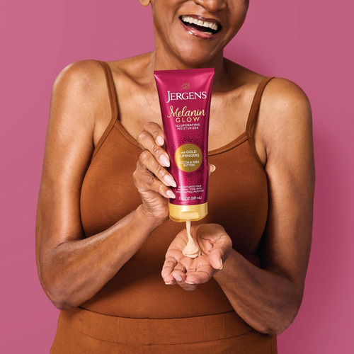 Loção Hidratante Jergens Clareadora De Melanina 7 Oz - Imagem 9