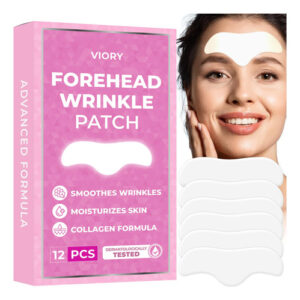 Adesivos De Rugas Na Testa De Marfim 12 Unidades Com Babosa