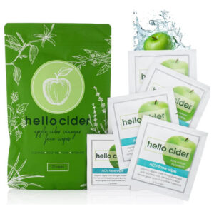 Toalhetes Faciais Para Acne Hello Cider Vinagre De Maçã 25 C