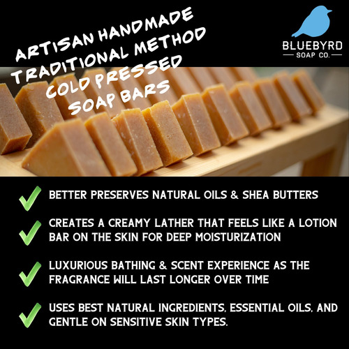 Bluebyrd Sabonetes Life Bar Com Sal Rosa Himalaia Exfoliante - Imagem 6