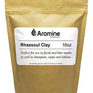 Argila Rhassoul Em Pó 16 Onças De Argila Marroquina Ghassoul