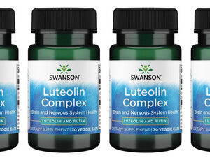 Suplemento Swanson Luteolin Complex Com Rutin Brain Support