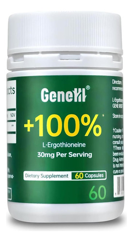 Suplemento Geneiii L-ergotioneína 6x Suplementos De Extrato - Imagem 9