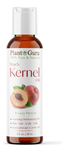 Peach Kernel Oil 2 Oz. - Óleo Transportador 100% Puro E Natu - Imagem 3