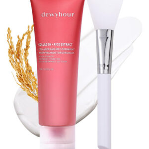 Máscara De Embrulho Noturno De Colágeno Dewyhour Com Extrato