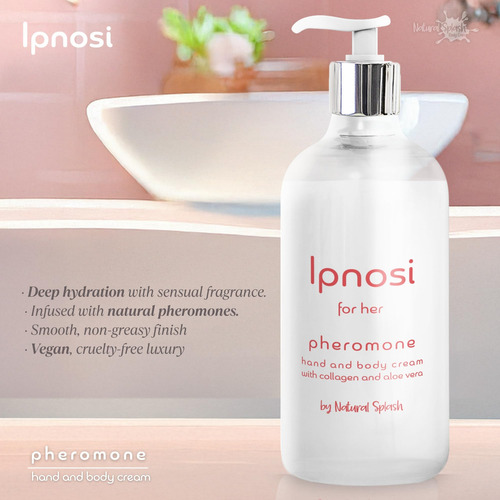 Creme Corporal Com Feromônio Ipnosi Para Mulheres Hidratante - Imagem 2