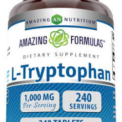 L-triptofano 1000 Mg Em Tabletes Suplemento Diário