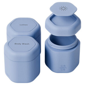 Contentores De Viagem Cadence Body Care Capsule Set 40ml X3