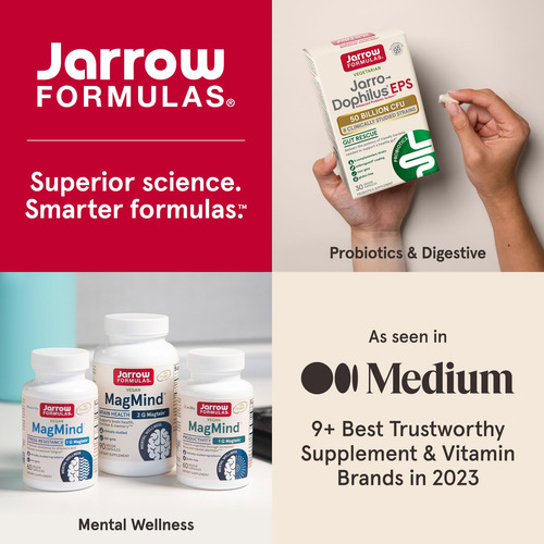 Suplemento Jarrow Formulas Alpha Gpc 300 Mg 60 Cápsulas Vege - Imagem 8