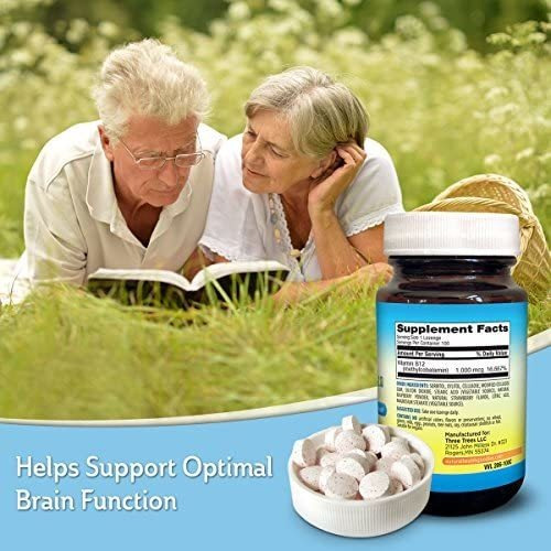 Vitamina B12 Metilcobalamina 1000 Mcg Pastilhas Mastigáveis - Imagem 8