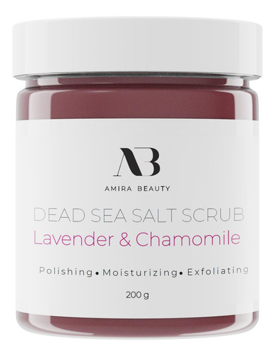 Esfoliante Corporal Com Sal Do Mar Morto Amira Beauty Lava - Imagem 6