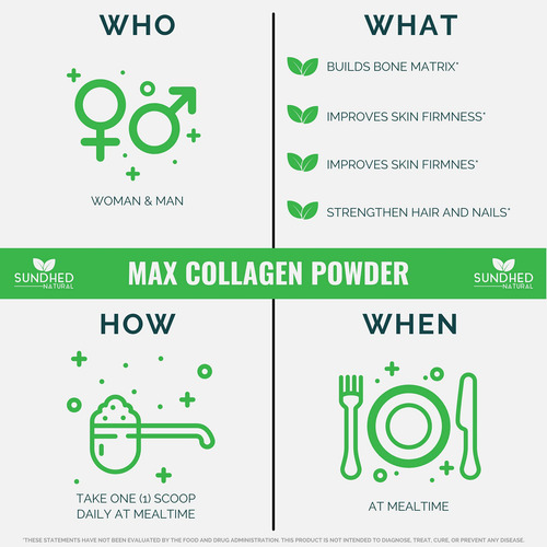 Suplemento Sundhed Natural Max Collagen Plus C Fornecimento - Imagem 2