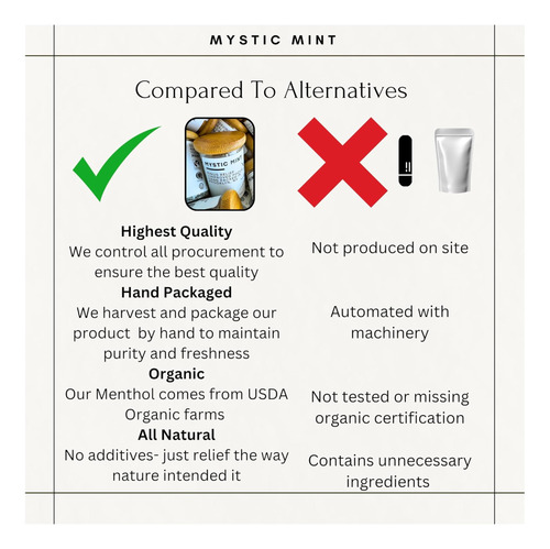 Mystic Mint Mint Organic Sinus Relief Natural Certified No E - Imagem 17