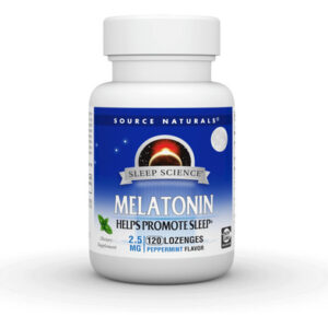 Suplemento Source Naturals Sleep Science Melatonina 25 Mg