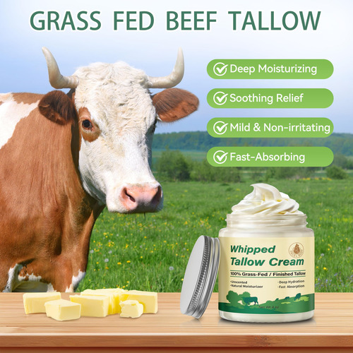 Hidratante Letscarey Beef Tallow Balm 120 Ml Para Rosto E Co - Imagem 2