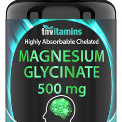 Suplemento Tnvitamins Magnésio Glicinato 500mg 120 Cápsulas