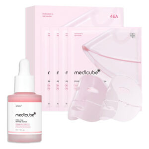 Conjunto De Colágeno Rosa Skincare Medicube Salmon Dna Pdrn