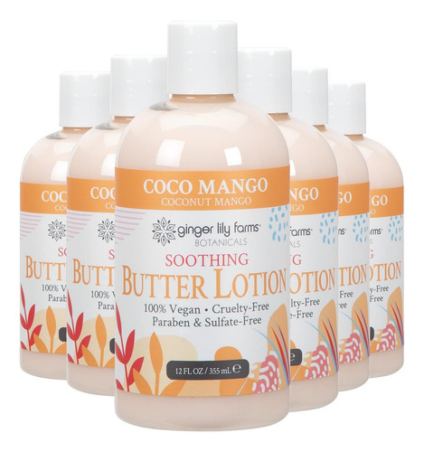Ginger Lily Farms Botánicos Relajantes Loção De Manteiga