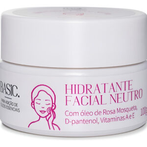 Hidratante Facial Neutro Vegano Rosa Mosqueta Vit A + E