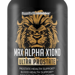 Max Alpha X10nd Ultra Prostate T Para Saúde Prostática