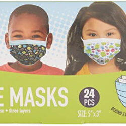 Máscara Facial Infantil De Uso Único Just Play 24 Unidades D