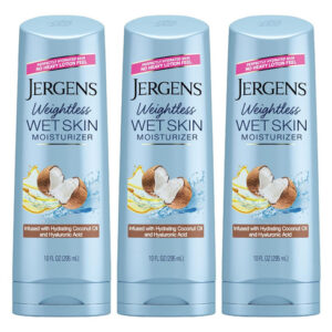 Jergens Hidratante Corporal Para Pele Molhada Com Óleo De...