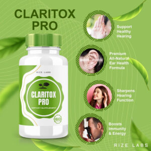 Rize Labs (2 Pacotes) Claritox Pro Capsules Claritox Pro Adv