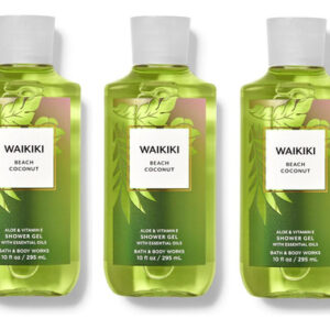 Pacote Econômico De Coco Da Bath & Body Works Waikiki Beach